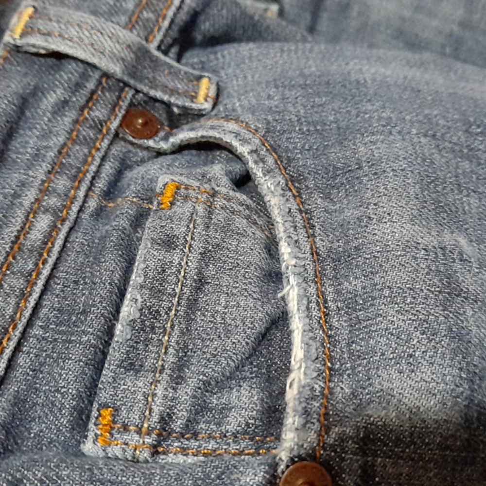 Citizens of Humanity Low Waist Flair Ingrid #002 Medium Wash Denim Jeans - Picture 7 of 12